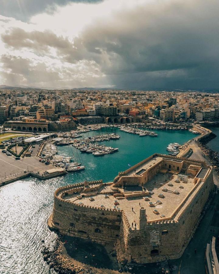 The Blossom Loft - City Center Apartment With Balcony Sea View Heraklion  ภายนอก รูปภาพ